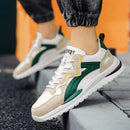 Men's Low-Top Laced Training Sneakers, Suitable for Outdoor Workouts, Anti-Slip Comfortable Hiking Shoes