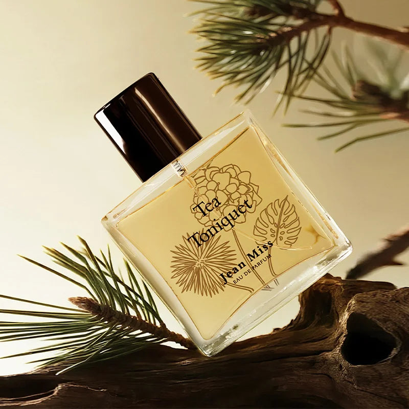 Bergamot Lemon Perfume Floral Men's Perfume Nutmeg Peach Flower Musk Fragrance Spray Couple Romantic Date Elegant Fragrance 50ml