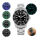 Watchdives WD1680Q V2 Men Watch VH31 Sweep Second Quartz Movement AR Sapphire Luminous BGW9 20Bar Waterproof Steel Wristwatches