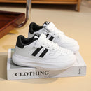 Children's Sneakers Kids Fashion Design Black White Non-slip Casual Shoes for Boys Girls Breathable Sneakers Toddler Outdoor