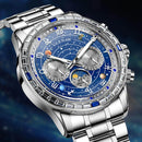 2026 Glenaw New high-end business fully automatic mechanical multifunctional men's watch fashionable waterproof luminous watch