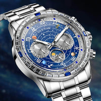 2026 Glenaw New high-end business fully automatic mechanical multifunctional men's watch fashionable waterproof luminous watch