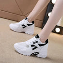 Sneakers Women Platform Inner Increase Shoes Woman Casual Trainers Ladies Chunky Sneakers Zapatos Para Mujeres Tennis Feminino