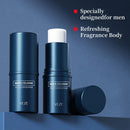 Fanzhen Men's Solid Perfume - Light and Fresh Scent, Can Be Used All over the Body, Portable Stick Design, Convenient for Travel