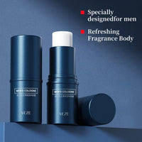 Fanzhen Men's Solid Perfume - Light and Fresh Scent, Can Be Used All over the Body, Portable Stick Design, Convenient for Travel
