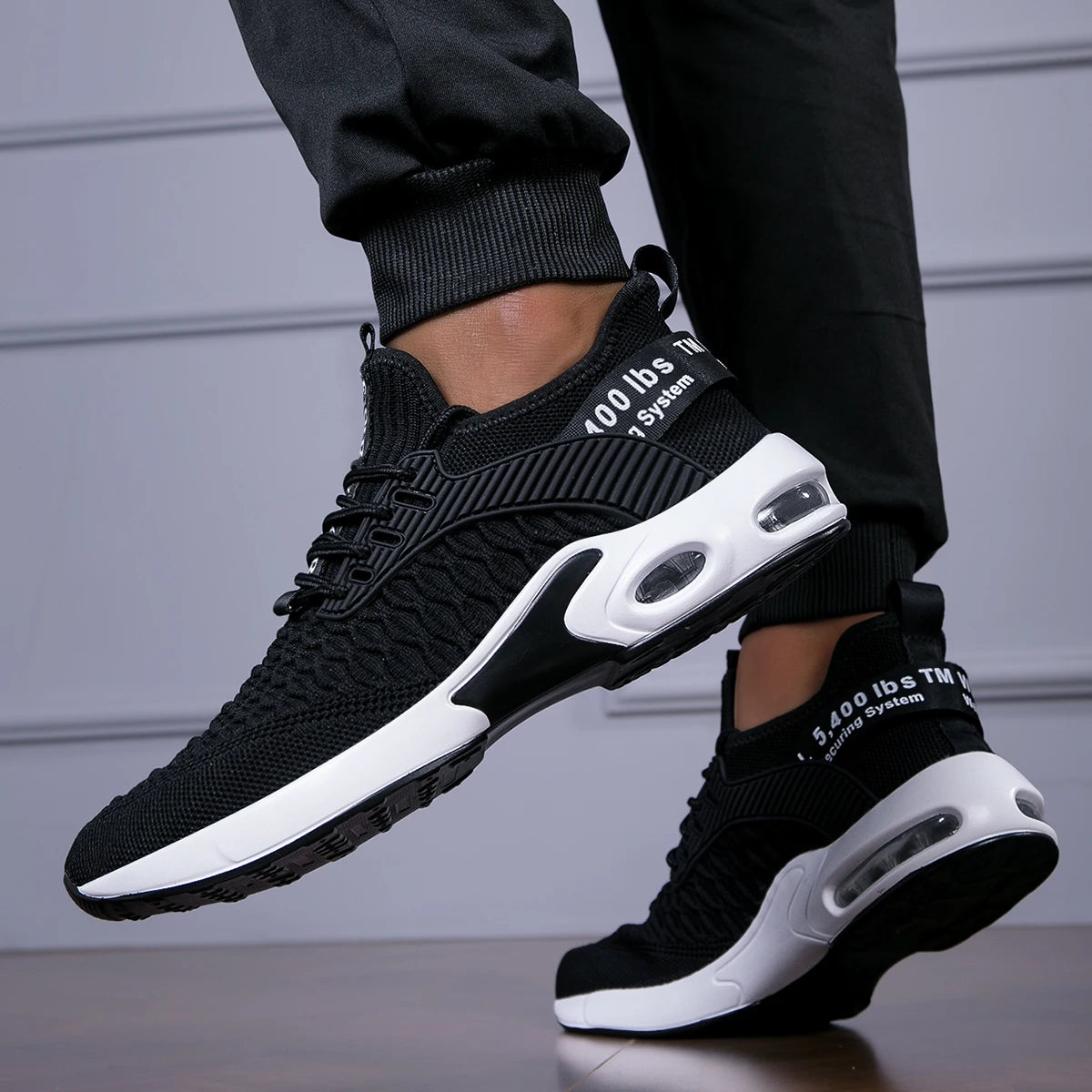 New Men's Sneakers Thick Sole Comfortable Casual Shoes Lightweight Breathable Fashion Running Shoes Luxury Male Tenis Masculino
