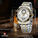 Fashion Watch Men Quartz Waterproof Luminous Hands Chronograph Men's Watches Stainless Steel Man Watch Male Clock