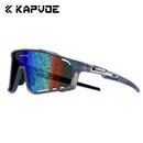 KAPVOE Nano Lenses Cycling Glasses Fashion Outdoor Sports Bicycle Sunglasses Men MTB Cycling Sunglasses Women Road Bike Glasses