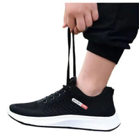 2025 Summer New Sneakers Shoes for Men Lightweight Breathable Running Walking Male Footwear Soft Sole Lace-up Running Shoes