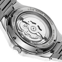 2026 New Automatic Wristwatch Men Fashion Stainless Steel Strap Wateproof Luminous Sport Mechanical Watch with Tonneau Dial