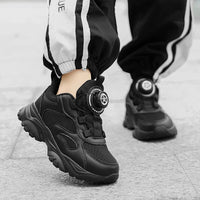 Kids Shoes Boy Casual Sneakers Platform Comfortable Black White Child School Sports Tenis Boy Shoes Children's Basketball Shoes