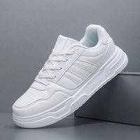 Leather Sneakers For Men Trend Casual Sports Skateboarding Shoes Plus Big Size 50 51 52 Factory direct sales