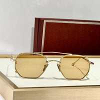 MARBOT Sunglasses Alloy Oval Women Men Fashion Popular Luxury Brand Women Sunglasses Designer  Shades Outdoor Retro