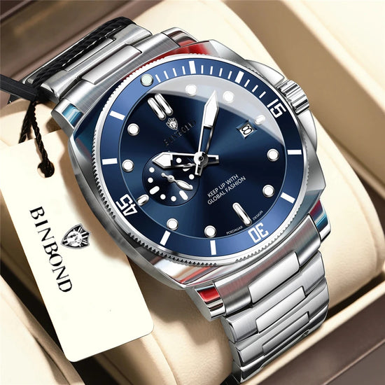 New Gifts Watches For Man Luxury Brand Mens Fashion Quartz Wristwatches Automatic Watch Men Sports Chornograph Digital Clock