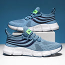 Men’s Sneakers Comfortable Breathable Platform Shoes Summer Man Running Shoes Breathable Comfortable Fashion Walking Sneakers