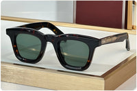 JMM LECLAIR  Sunglasses Men Fashion Travel Sunglasses Square Thick Acetate Popular Luxury Brand Women's Sunglasses in Trend