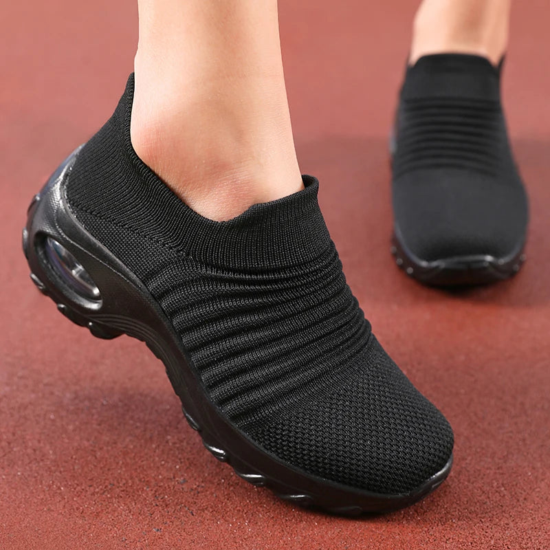 Women's Sneakers Versatle Ladies Orthopedic Sneakers Platform Shoes Women Casual Shoes Non-slip Wear-resistant Tennis Women