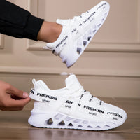 Men’s Sneakers Comfortable Breathable Platform Shoes Summer Man Running Shoes Breathable Comfortable Walking Sneakers Man