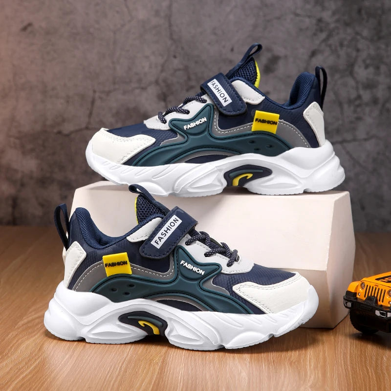 Kids Sneakers Casual Sports Shoes for Children Lightweight Comfortable Walking Running Shoes Boys Gym Trainers Trendy  Shoes Kid