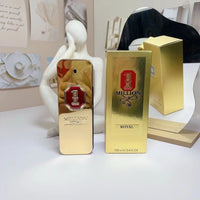 100ml Unisex  Brand Gold Million Long Lasting Fresh Floral Woody Fragrance Eau de Parfum Body Spray Charm Perfume
