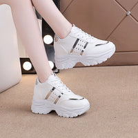 Women Sneakers 2025 New Spring Inner Increase Shoes for Woman Comfortable Casual Platform Tennis Sneakers Women Zapatos De Mujer