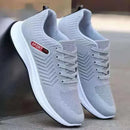 2025 Summer New Sneakers Shoes for Men Lightweight Breathable Running Walking Male Footwear Soft Sole Lace-up Running Shoes