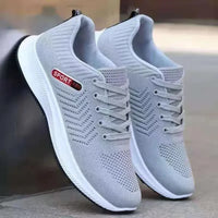 2025 Summer New Sneakers Shoes for Men Lightweight Breathable Running Walking Male Footwear Soft Sole Lace-up Running Shoes