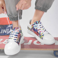 Lightweight Breathable Skate Shoes Comfortable Casual Sneakers for Outdoor Sports
