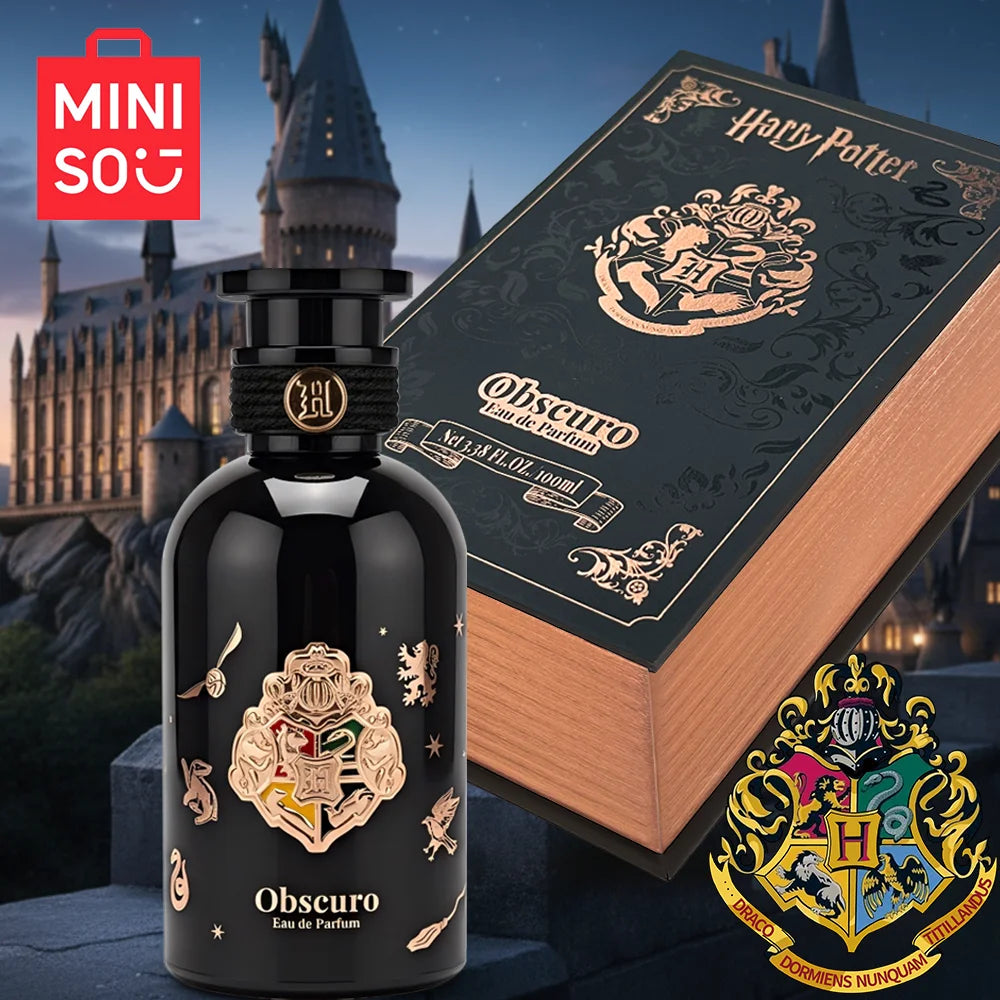 MINISO & Harry Potter Perfume For Men Original Luxury Arabes Woody Long Lasting Eau De Parfum Fragrance Gift For Men 100ML Spray