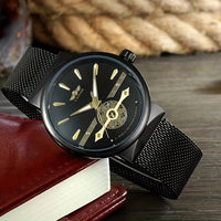 Men's fully automatic mechanical watch, waterproof, high-end business, light luxury, perfect as a holiday gift for men