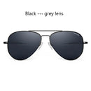 RE Sunglasses Man USA Army Military Aviation Pilot Sunglasses Glass Lens Woman Luxury Brand Retro Titanium Frame High Quality