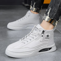 Male Sneakers High-top Loafers Skateboard Sports and Leisure Shoes for Men Men's Sneakers Non-Slip Soft and Comfortable New