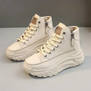 Women's Sneakers Luxury Fashion Womens Boots High-top Platform Casual Shoes New Female Outdoor Running Shoes Winter Women Shoes