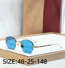 OATMAN Luxury Hexagonal No Frame Sunglasses Premium Alloy Business Elegant Handcrafted Designer Inspired Minimalist