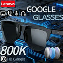 Lenovo Smart Bluetooth Sunglasses Glasses Call Outdoor Sports Headphones HIFI Black Technology Anti-touch UV For Men Women
