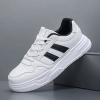 Leather Sneakers For Men Trend Casual Sports Skateboarding Shoes Plus Big Size 50 51 52 Factory direct sales