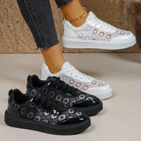 Women Sneakers Fashion Breathable Lace Flower Mesh Designer Shoes 2026 New Lightweight Loafers Female Casual Comfort Sneakers
