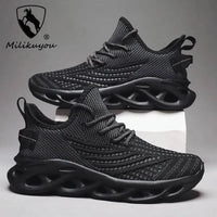 Sneakers Men Shoes Lightweight Male Shoes High Quality Men Mens Non-slip Shoes Mesh Breathable Soft Soled Shoe Non-slip 35-47
