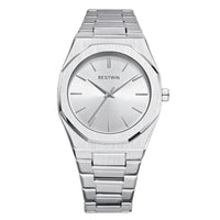 New Watches for Men Luxury Stainless Steel Strap Classic Business Waterproof Quartz Wristwatches Male Clock Relogio Masculino