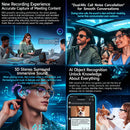 2026New 4K Ultra HD Color Change BT Call Smart Glasses AI Chat Music Player 800W Pixel Camera 1080P Video  AI Sports Glasses Men