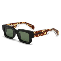 Fashion Brand Design Polarized Acetate Square Sunglasses for Men Thick Frame Eyeglasses UV400 Protection Designer Eyewear