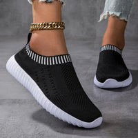 Women Sneakers Flat Bottomed Outdoor Casual Sports Single Shoes Comfortable Summer Mesh Lightweight Vulcanized Walking Shoes