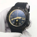 Men's Black New Brushed Waterproof Watch, AR Sapphire Glass,  Automatic Mechanical Business Fashion Watch