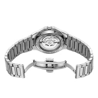 2026 New Automatic Wristwatch Men Fashion Stainless Steel Strap Wateproof Luminous Sport Mechanical Watch with Tonneau Dial