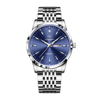 2025 New Top Brand Luxury Man Wristwatch Waterproof Luminous Date Men Watches Stainless Steel Quartz 43mm Men's Watch Male reloj