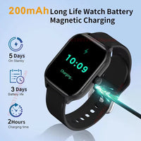 2026 Smart Watch Android IOS Phone 2.01 Inch Color Screen Bluetooth Answer Call Fitness Watches Tracker Smartwatch Women Men New