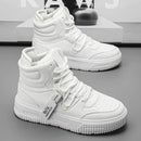 Men's Casual Sneaker Spring High-top Male Sneakers Shoes for Men Skateboard Sports Leisure Wear-resistant Non-Slip All-match New
