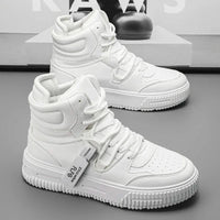 Men's Casual Sneaker Spring High-top Male Sneakers Shoes for Men Skateboard Sports Leisure Wear-resistant Non-Slip All-match New