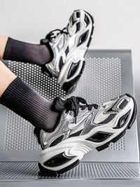 Low-Top Thick Platform Man Casual Sneaker Spring and Autumn Designer Trend 2025 Comfortable High Quality Sports Shoes for Men