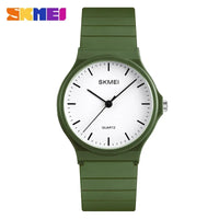 SKMEI 1419 Men Women Watches Simple Design Personality Teens 3bar Waterproof Quartz Wristatches Ladies Mes Relogio Feminino 1419